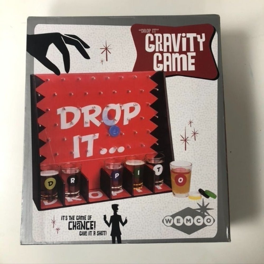 Adult Drinking Game Drop It  NIB